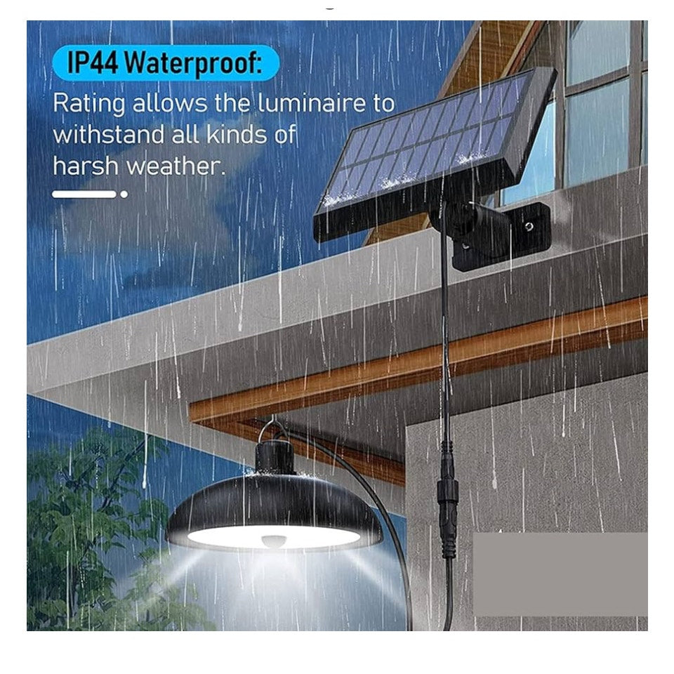 Super Bright Split Solar Light Remote Outdoor Waterproof Garden Street