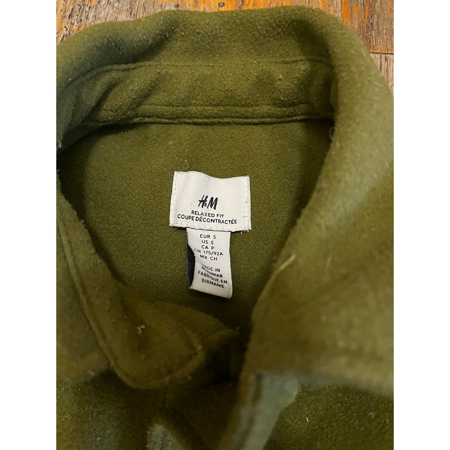 H & M Olive Green Women’s Jacket Size Small