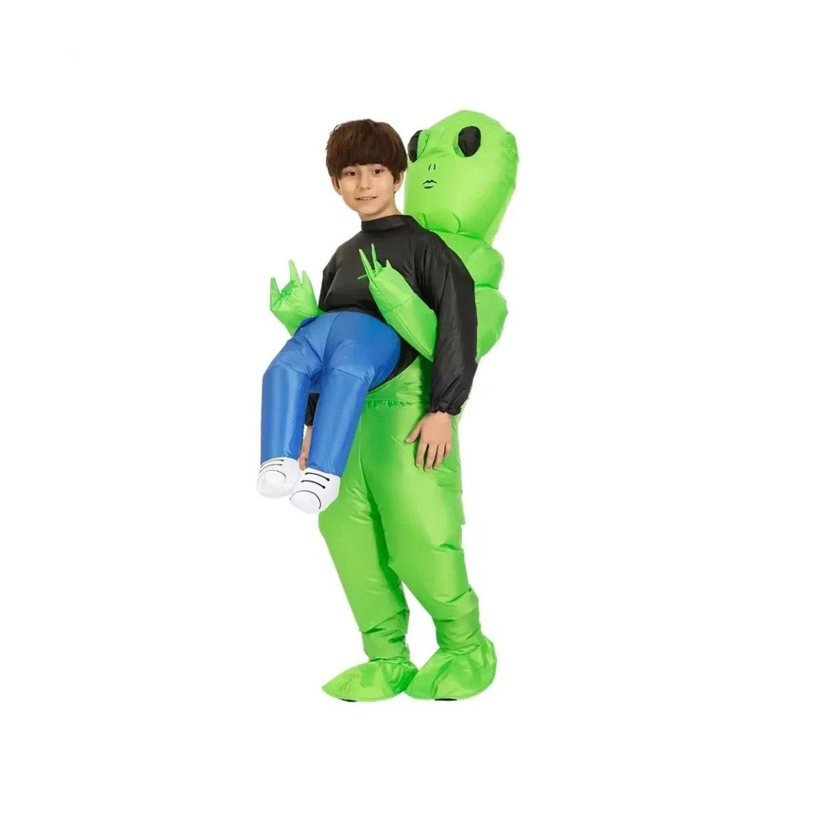 Alien Inflatable Pick Me Up Costume Adult Scary Blow Up Suit Halloween costume