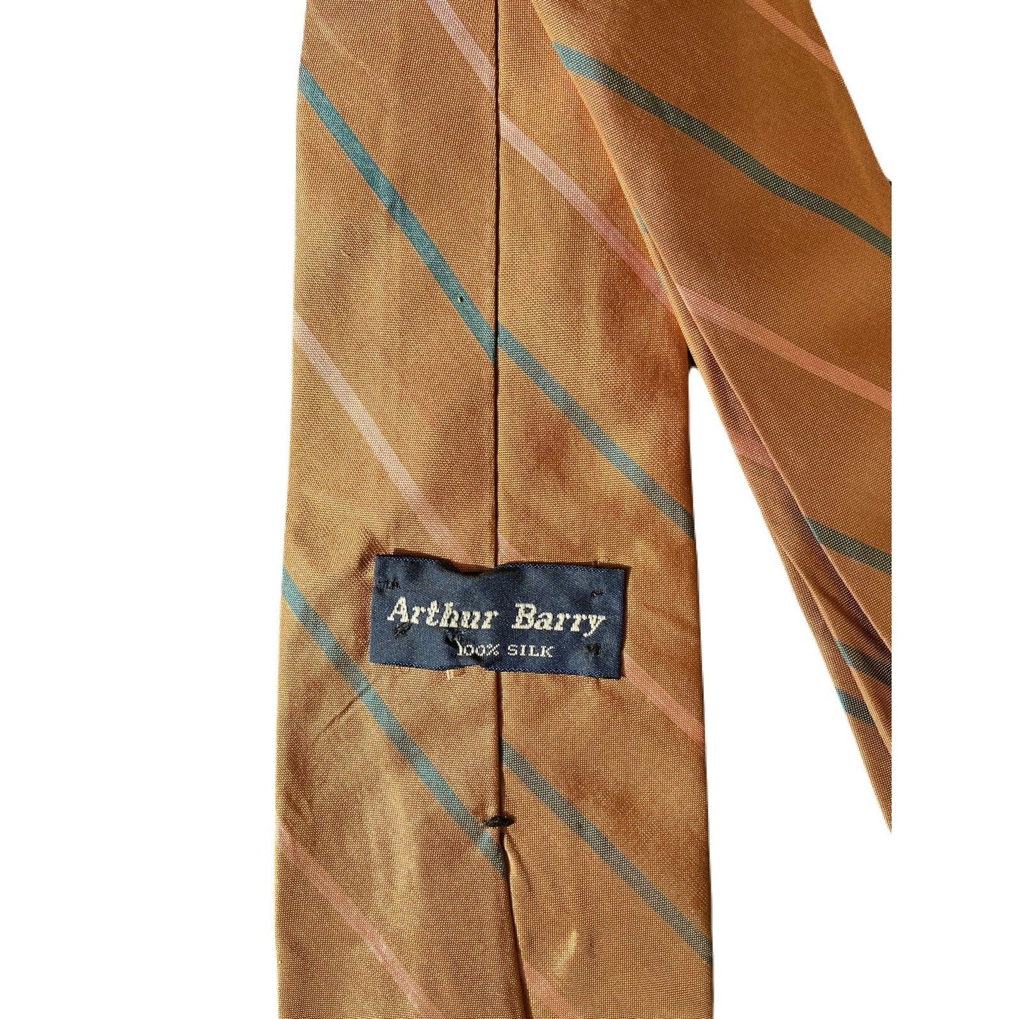 Arthur Barry Tan Men’s Tie 100% Silk