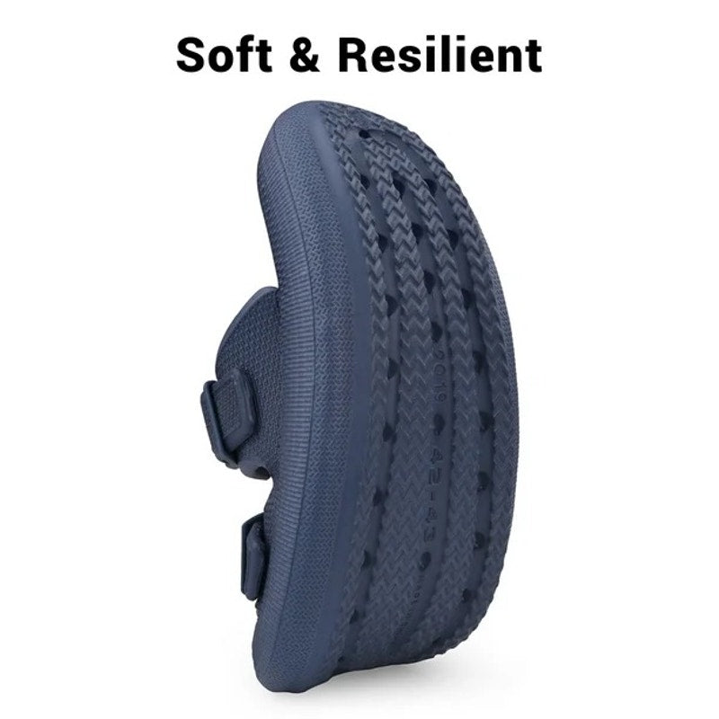 Unisex Slides Sandals Thick Sole Pillow Sandals wit Adjustable Double Buckle XXL