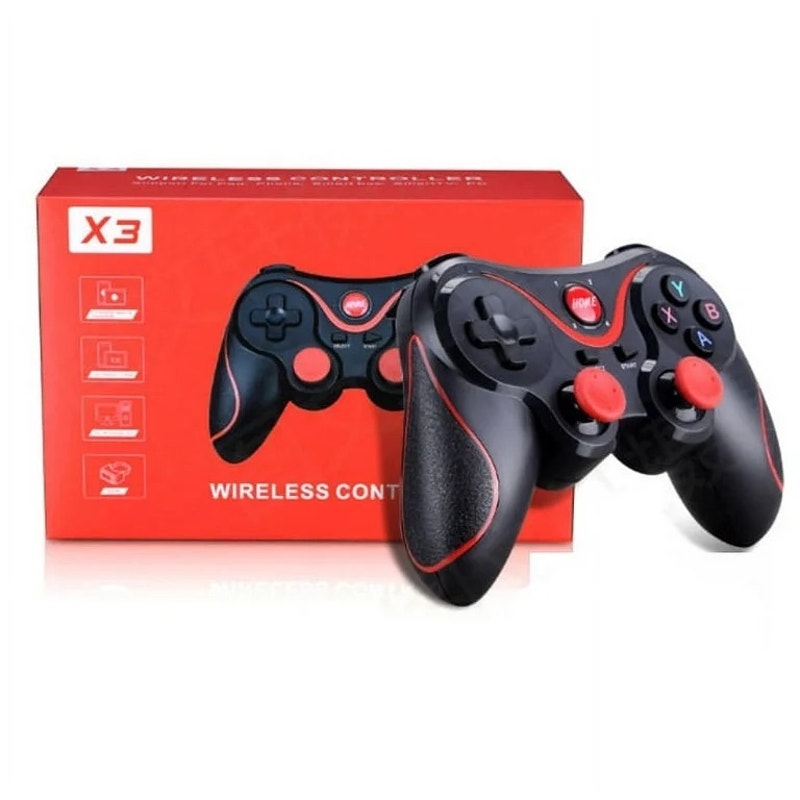 T3 X3 Wireless Joystick Gamepad PC Game Controller Support Bluetooth BT3.0