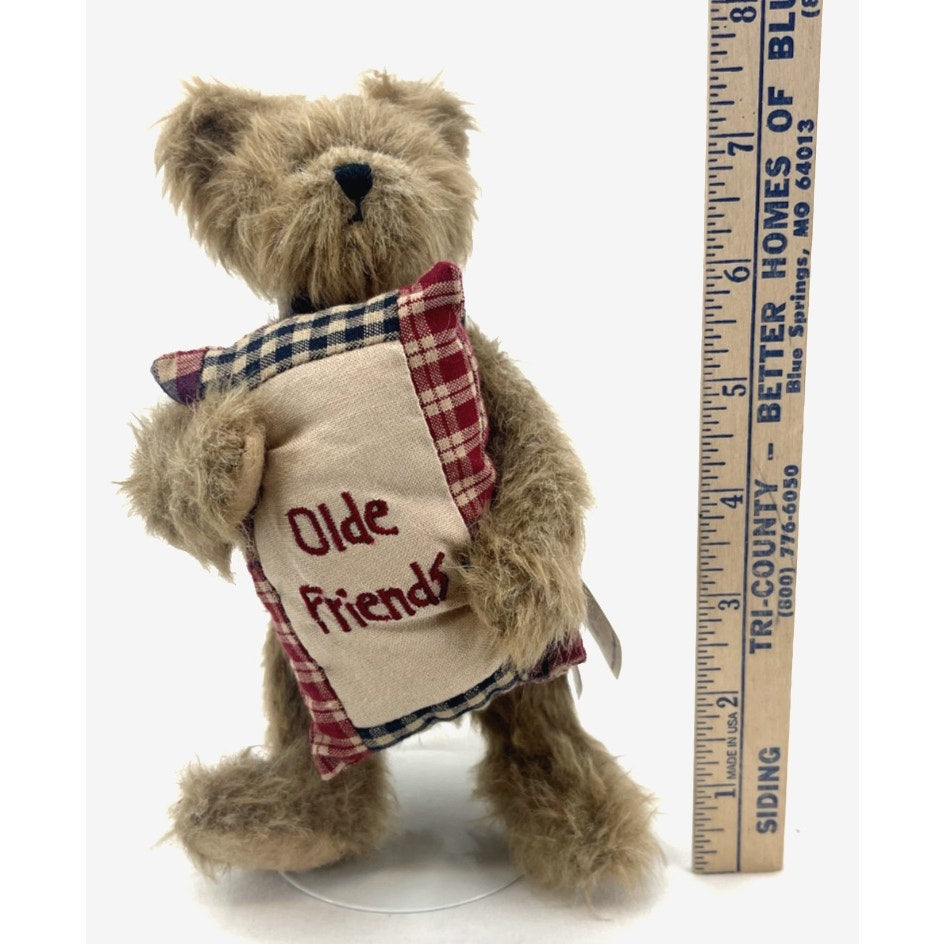 NEW Boyds Bears Head Bean Collection 903067 Bea A. Goodfriend Brown Stuffed 8”