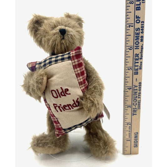 NEW Boyds Bears Head Bean Collection 903067 Bea A. Goodfriend Brown Stuffed 8”