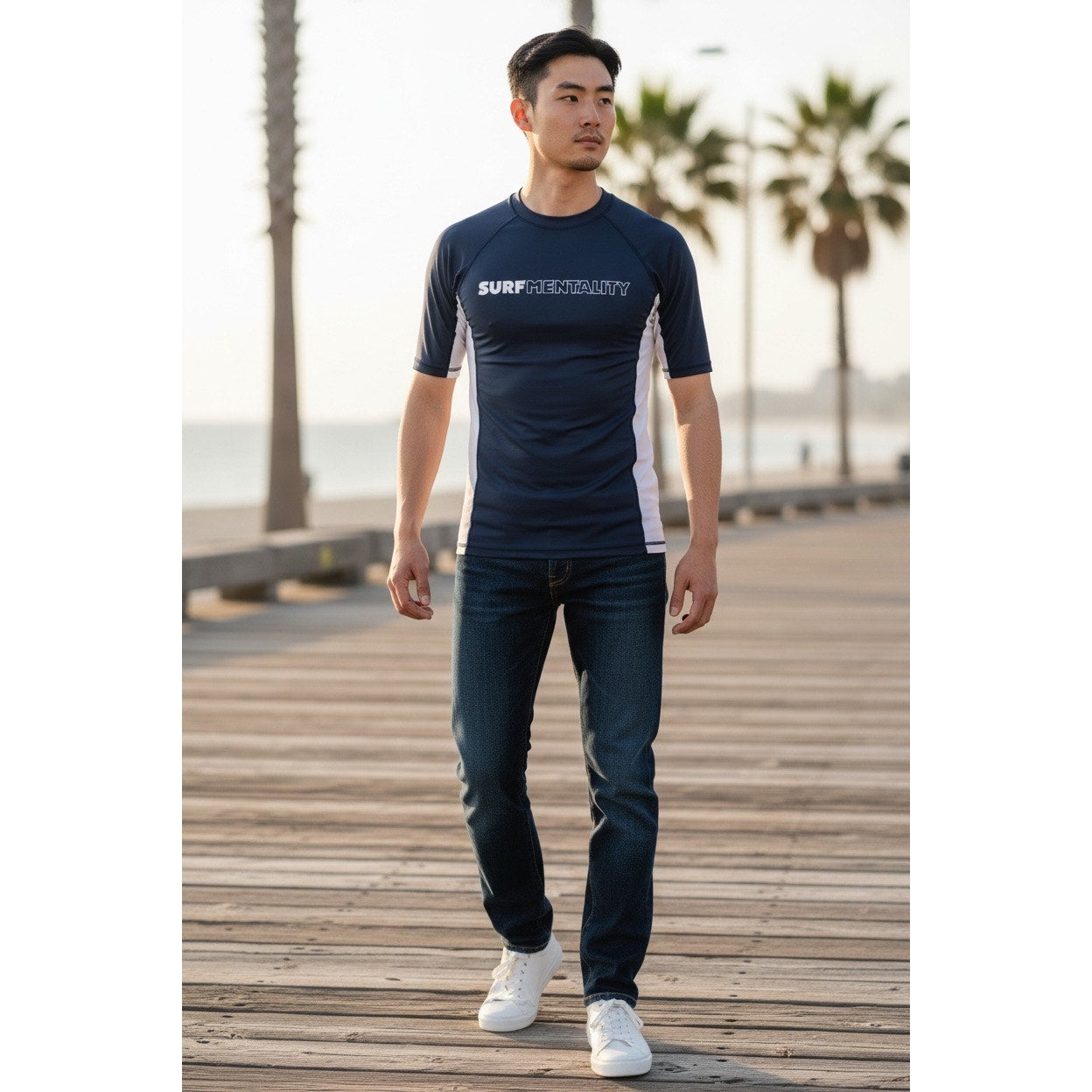 Surf Men’s Tality Men’s Blue Fit Shirt Size Small