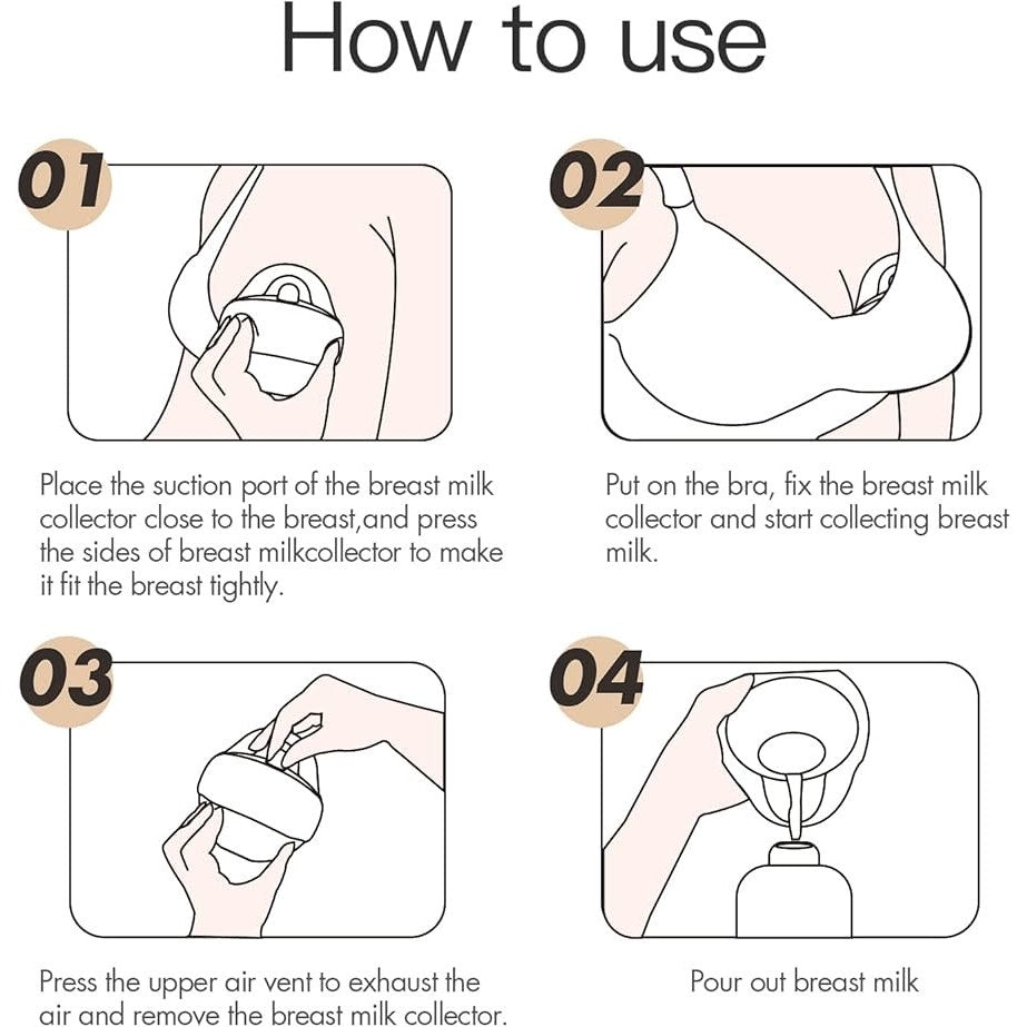Phanpy Wearable Breast Milk Collector