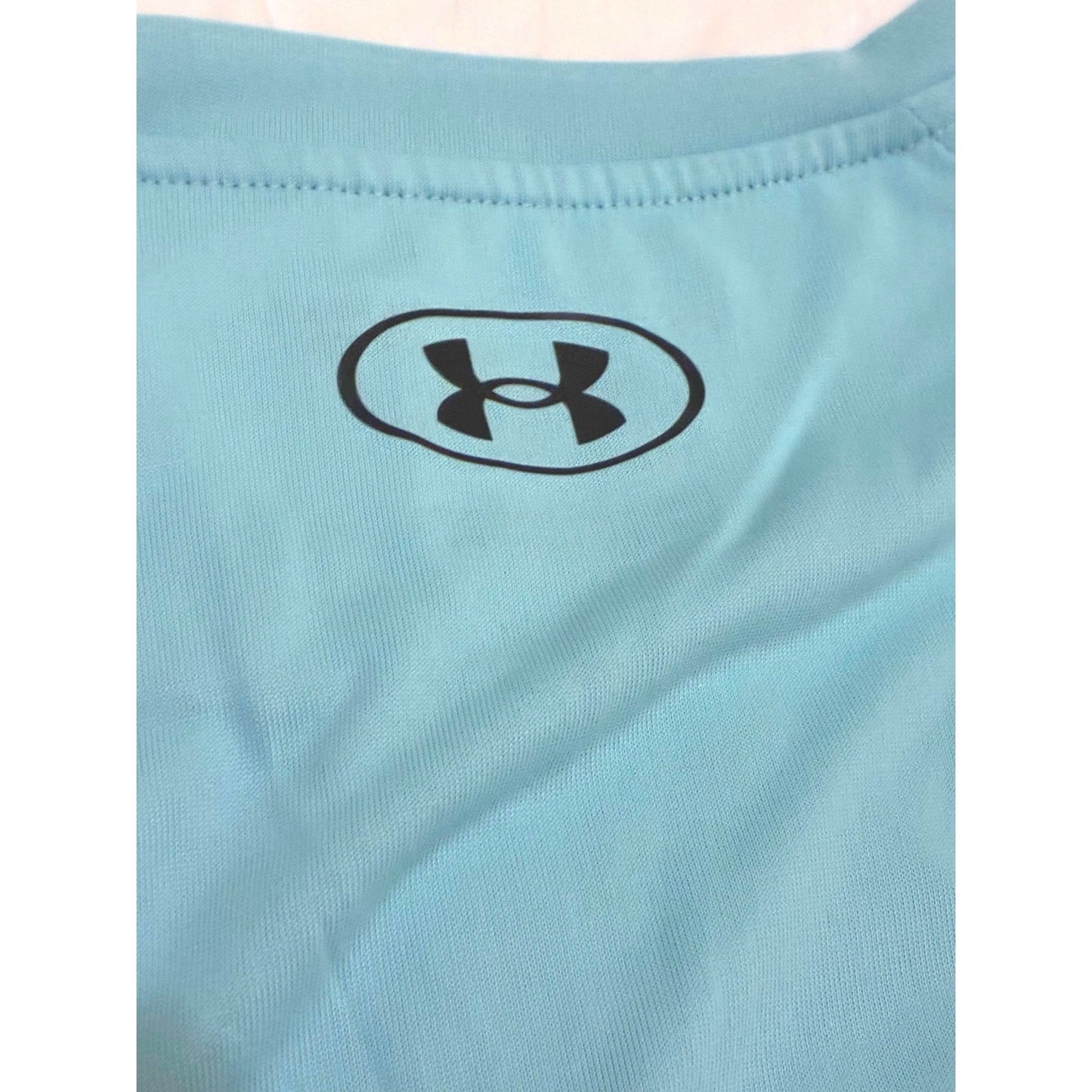 Under Armour Blue Tech Textured Short Sleeve Shirt