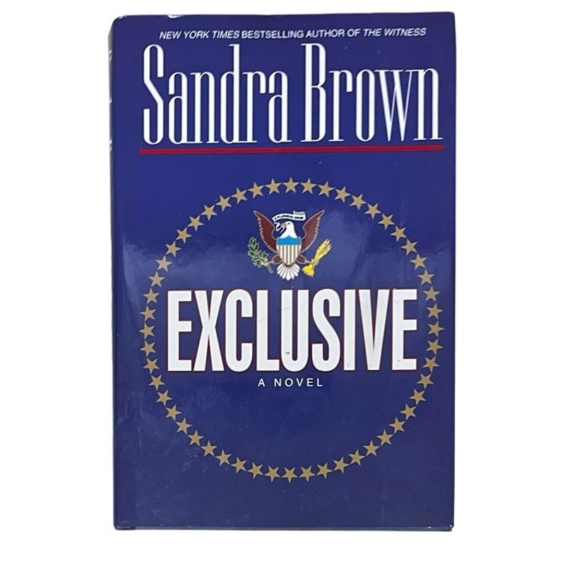 Exclusive Sandra Brown Hardcover Book