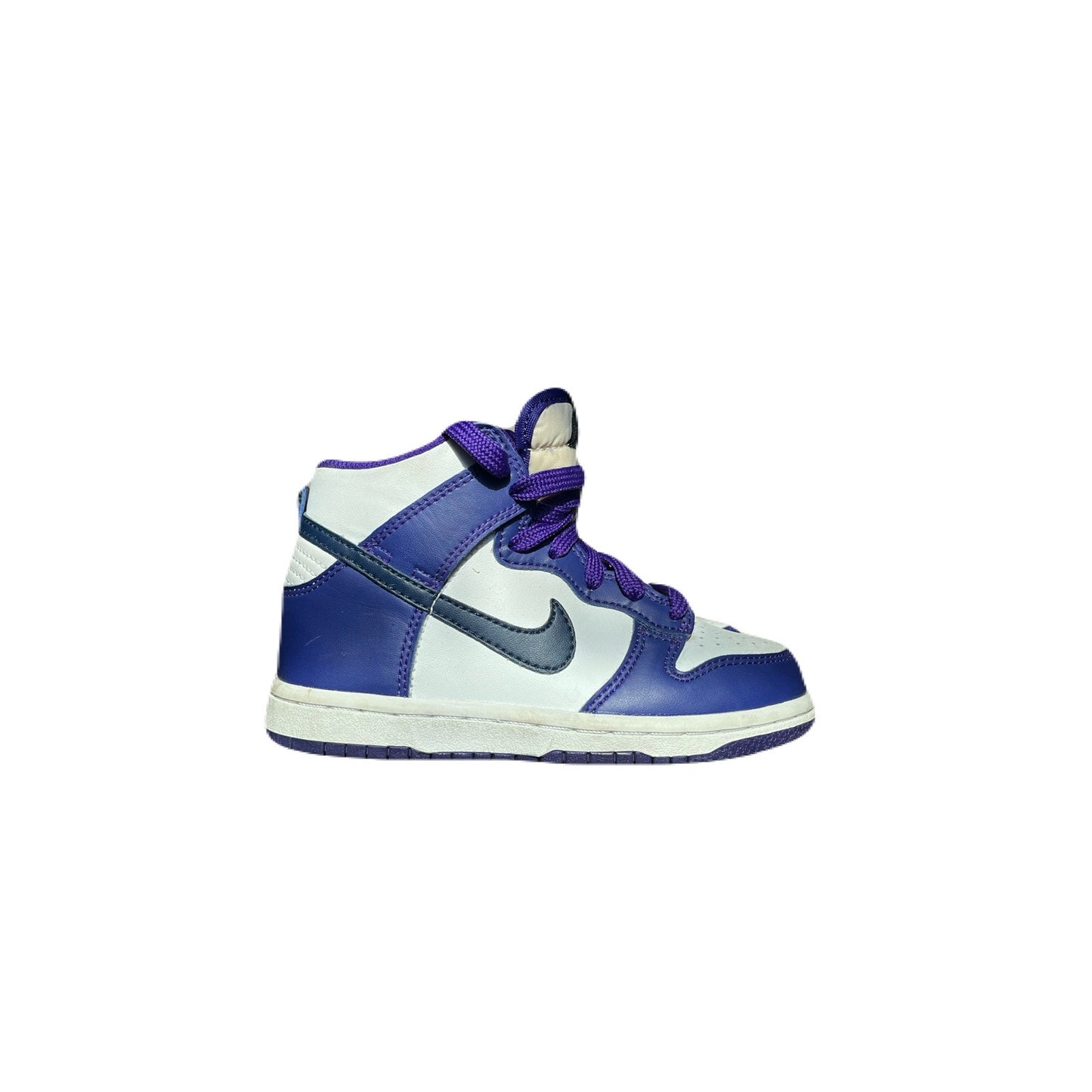 purple Nike Dunk shoes Size 10.5 C preschool girls Purple & White DH9753-100