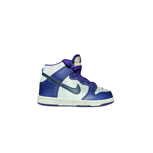 purple Nike Dunk shoes Size 10.5 C preschool girls Purple & White DH9753-100