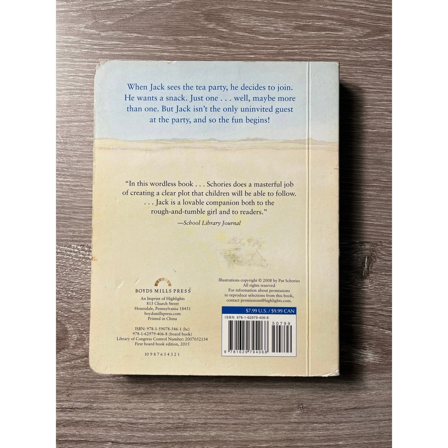 Jack Wants A Snack kid hard cover book