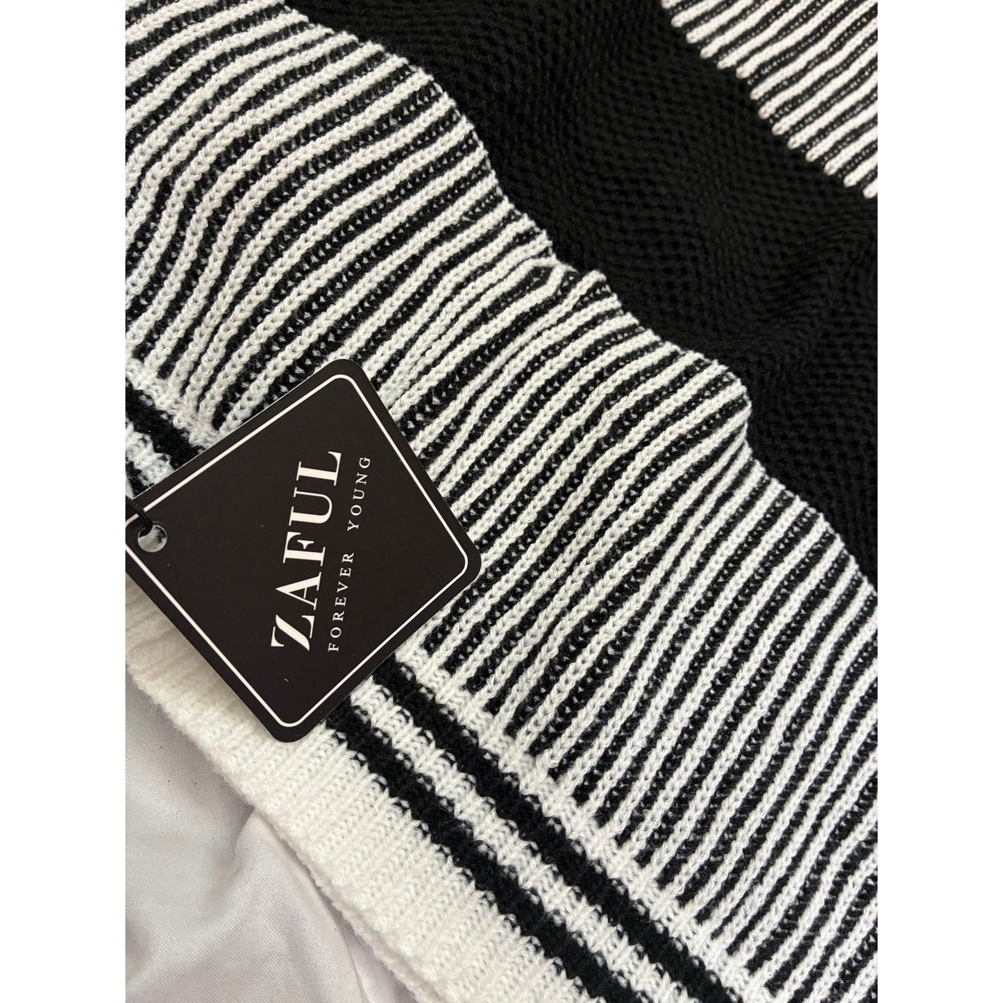 Zaful Women’s Crop Top Cardigan Black Size Large
