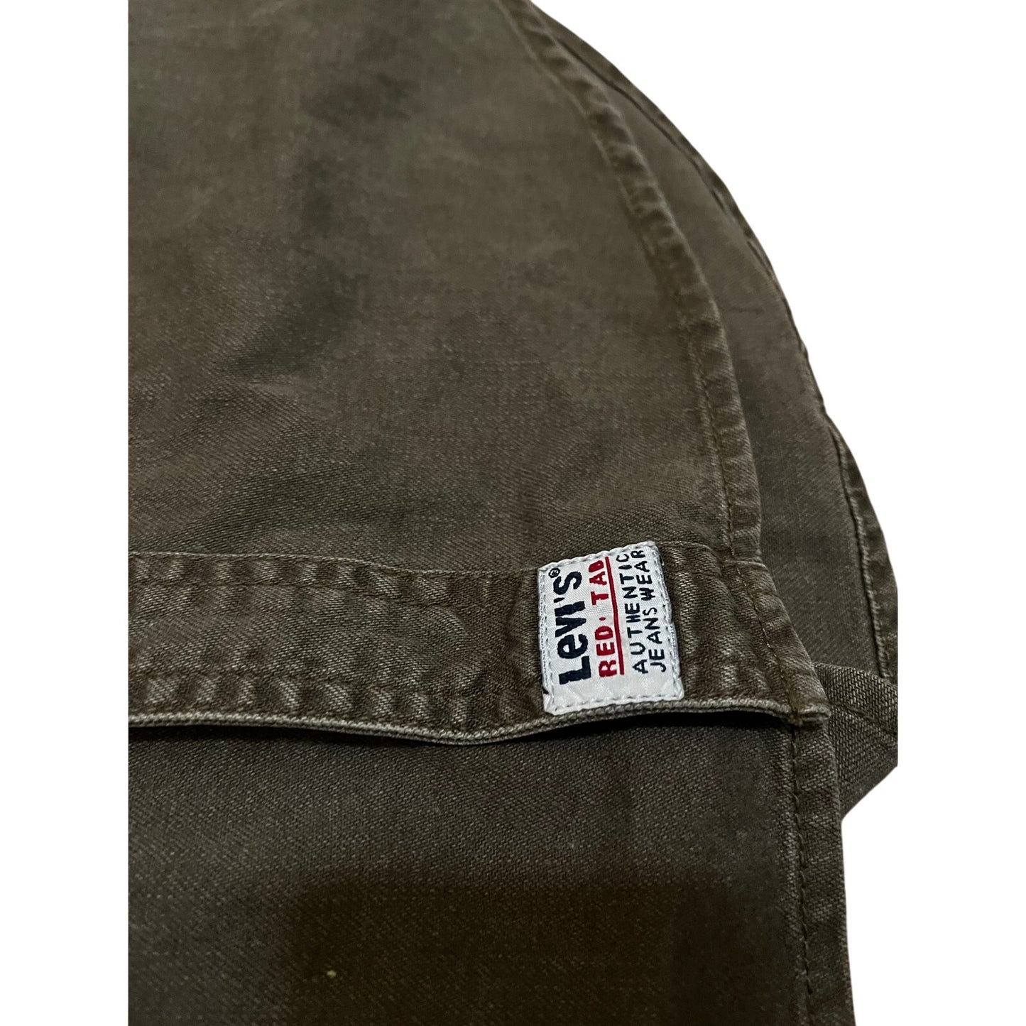 Levi’s Olive Long Sleeve Denim Women’s Jacket Size Medium