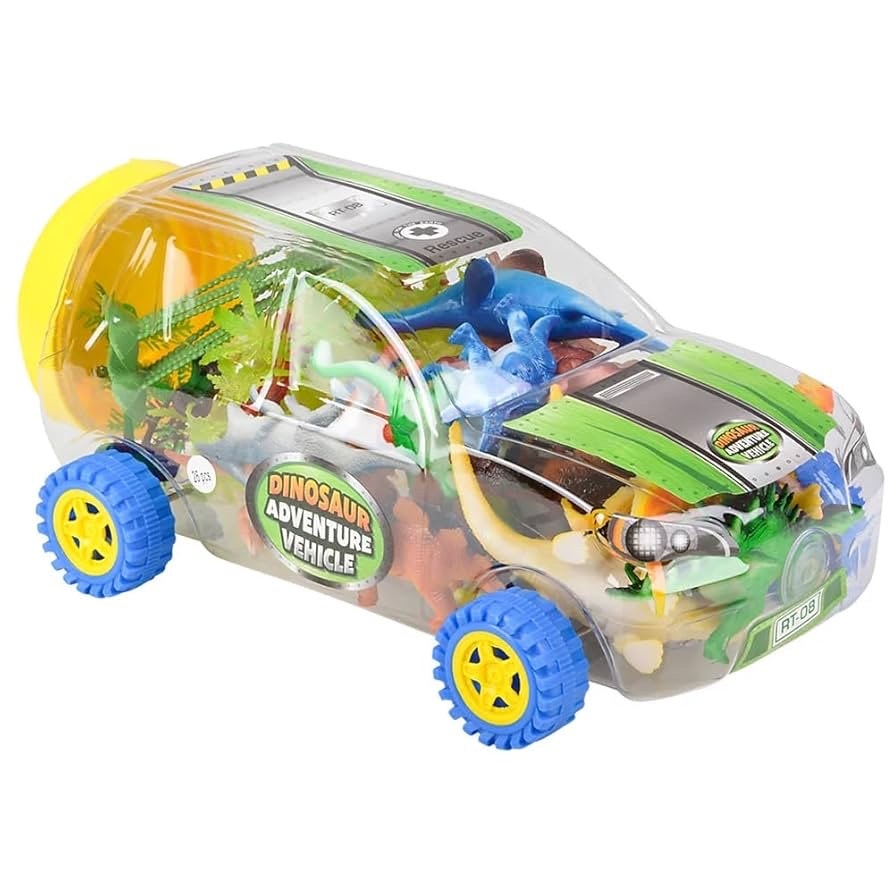 Rhode Island Novelty Dino Clear Vehicle