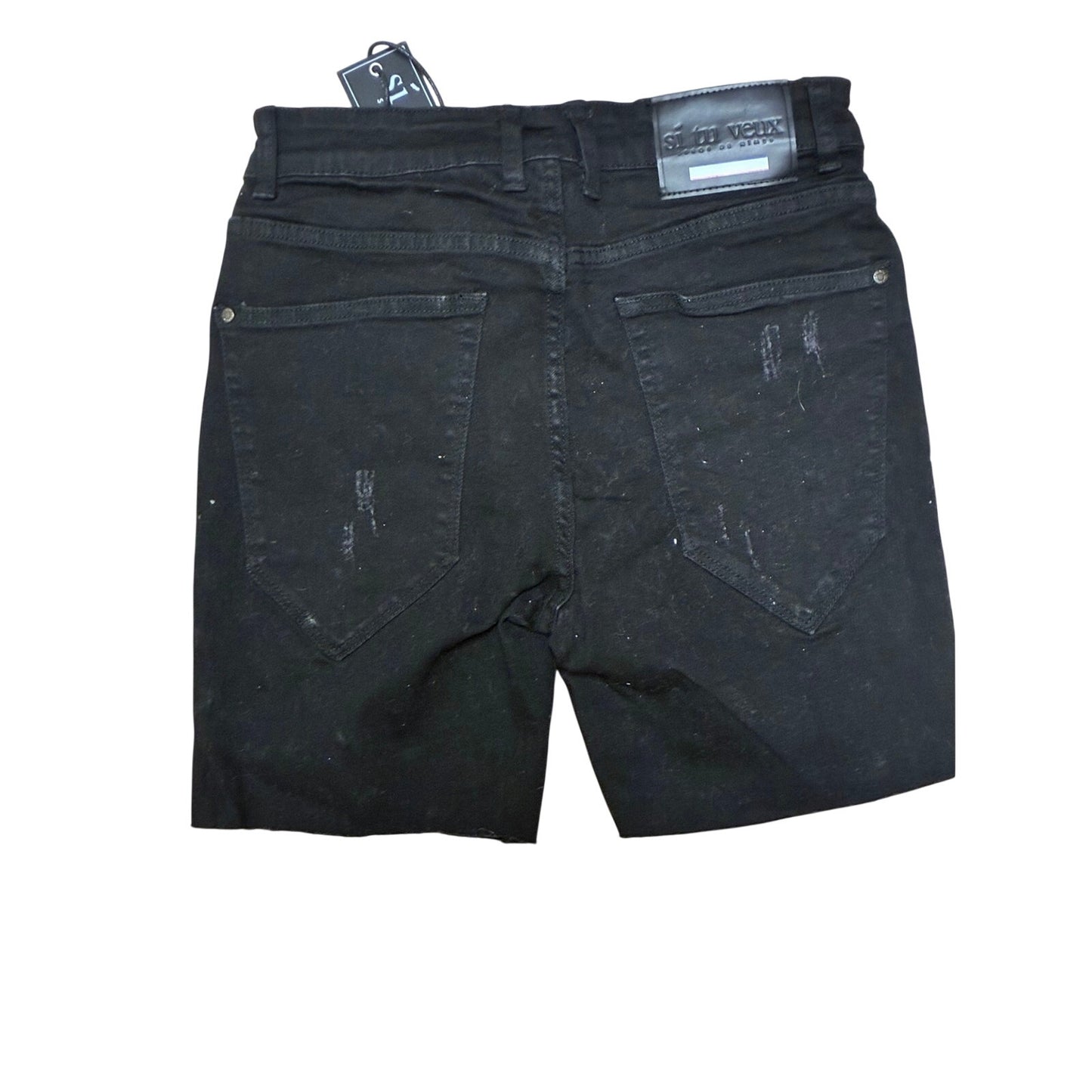 Si Tu Veux Warren Jean Jet Black TV0008 Size 28