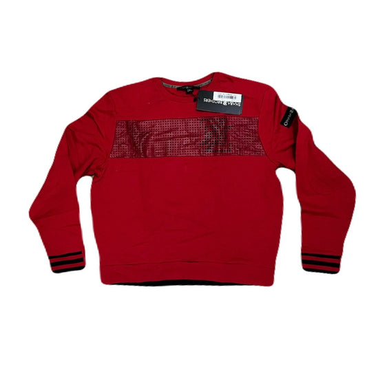 Shabazz Brothers Men’s Red CrewNeck Sweater Brand New Size 2XL