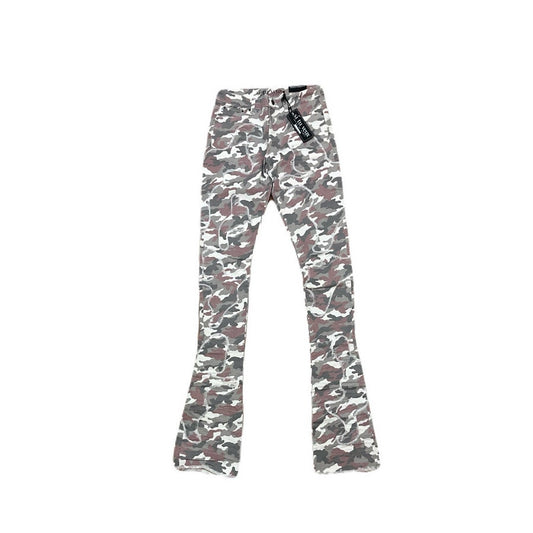 Si Tu Veux Cream Amy Superstack Men’s Jeans Size 32
