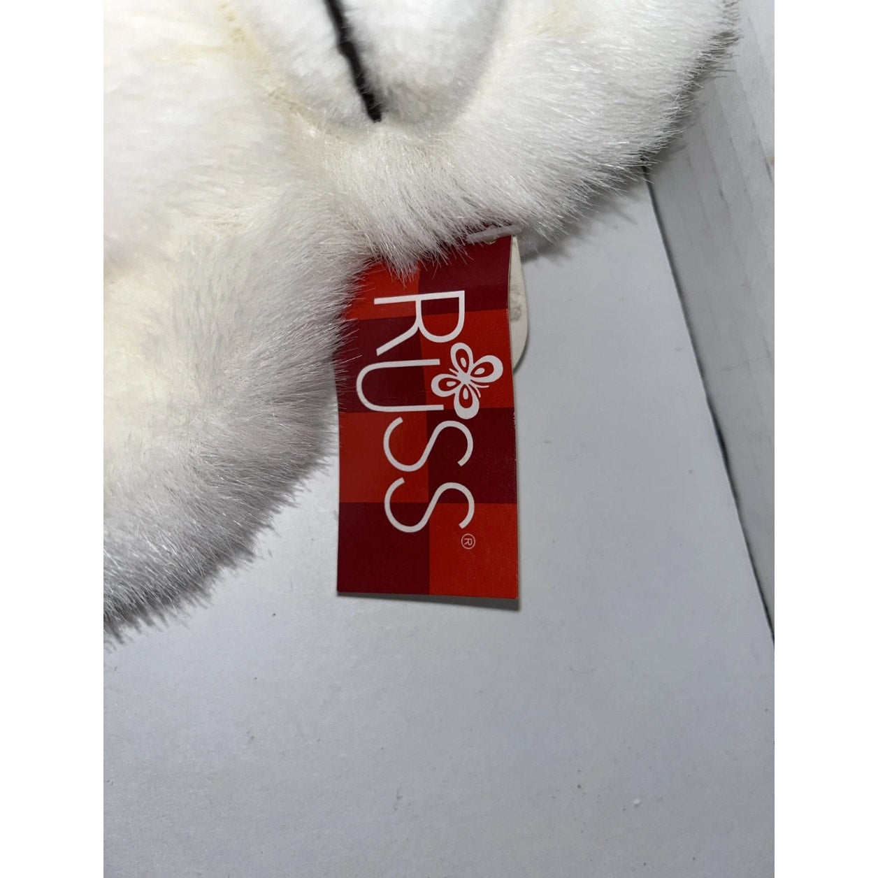 MAMBO by Russ Berrie Fancy White Monkey Plush Perfect Gift for Friends Daughter