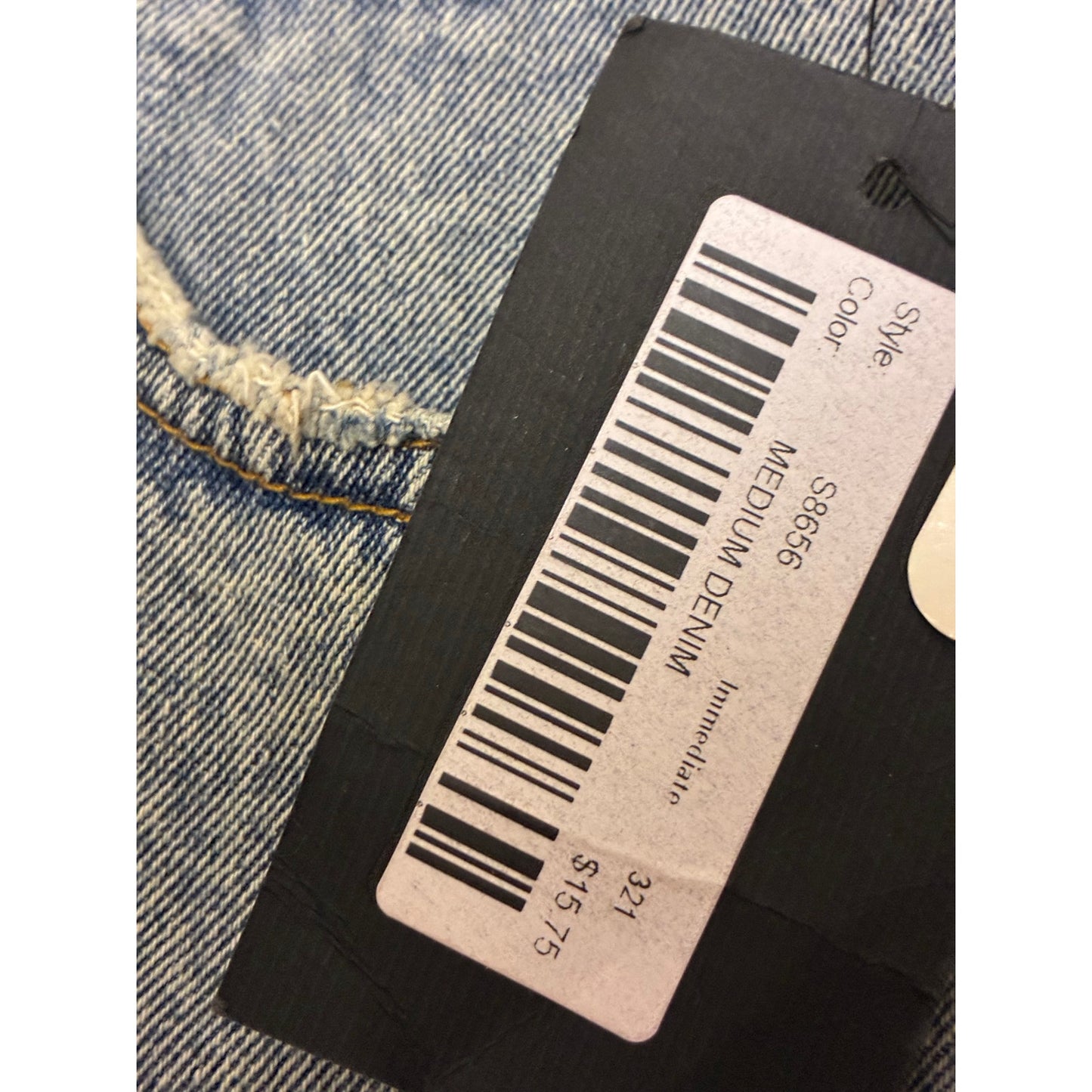 Signature 8 Women’s Blue Skirt Size Medium With Love In The Front