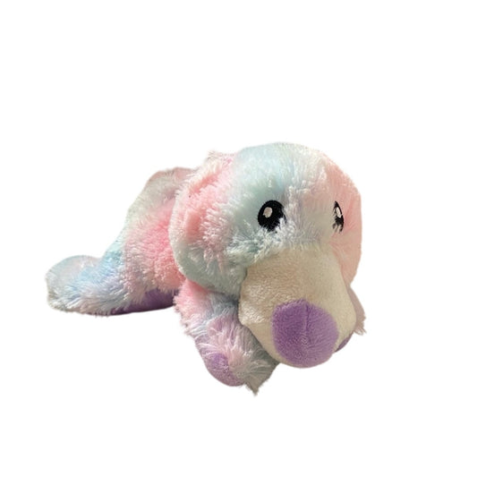 Colorful stuffed animal 11”