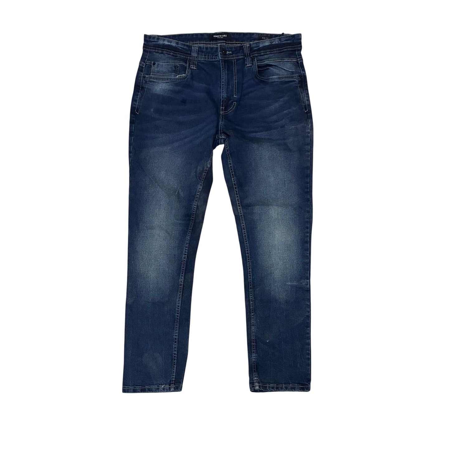 Kenneth Cole Drak Blue Men’s Jeans Size 32X30 New