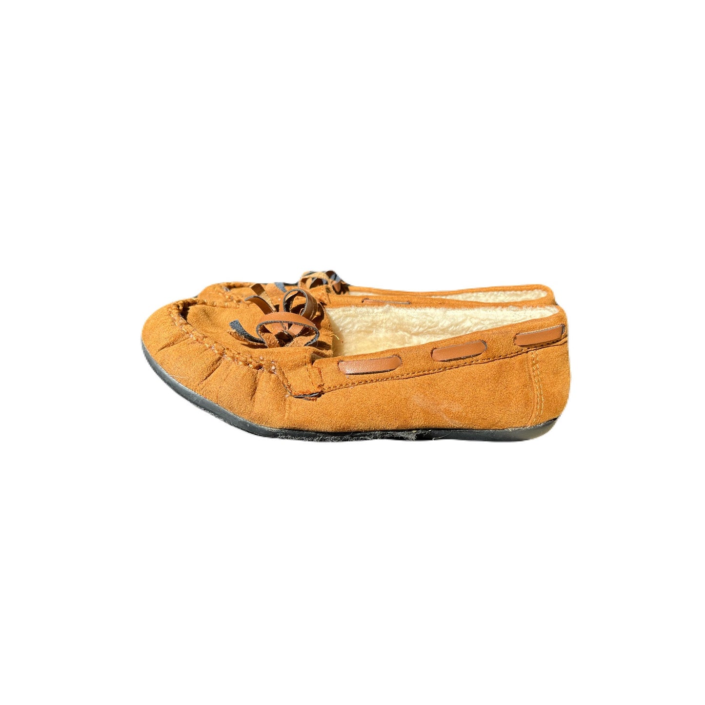 Kids Tan Shoes For Girls In Good Condition Size 11