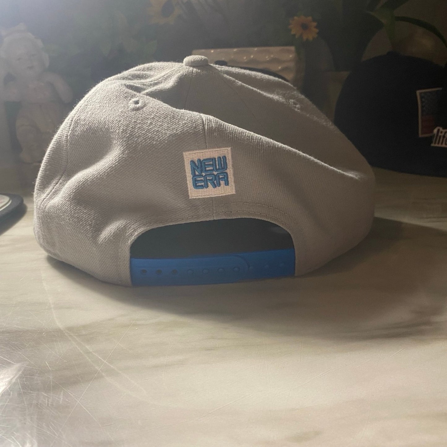 New Era Sp SnapBack Hat Grey & Blue