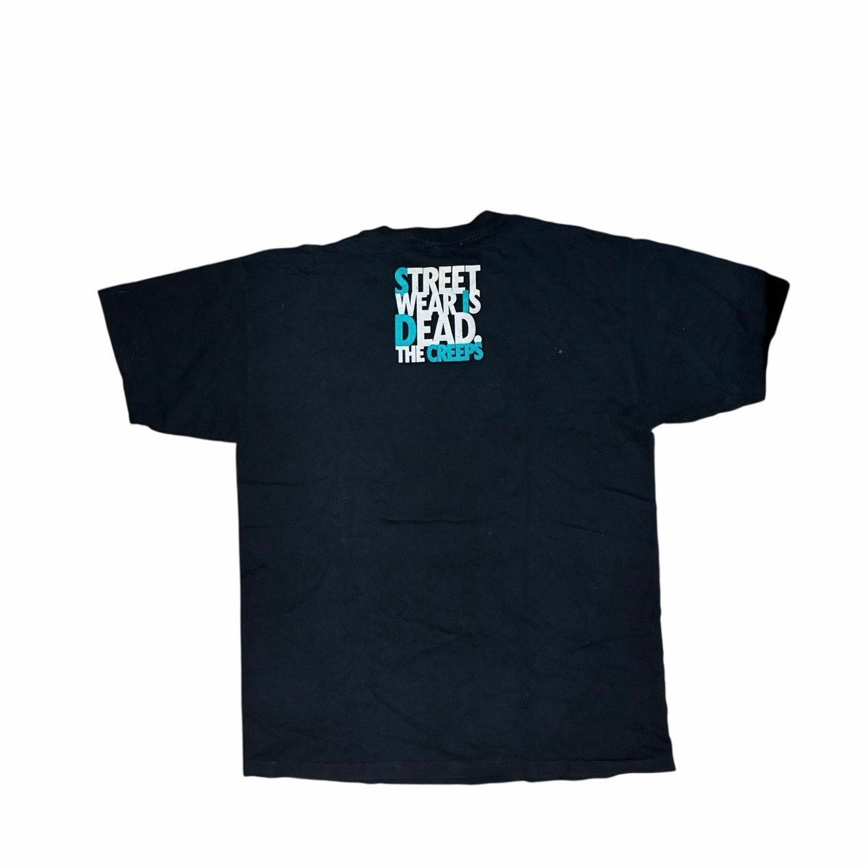 Creeps Men’s Black T-Shirt Size Large