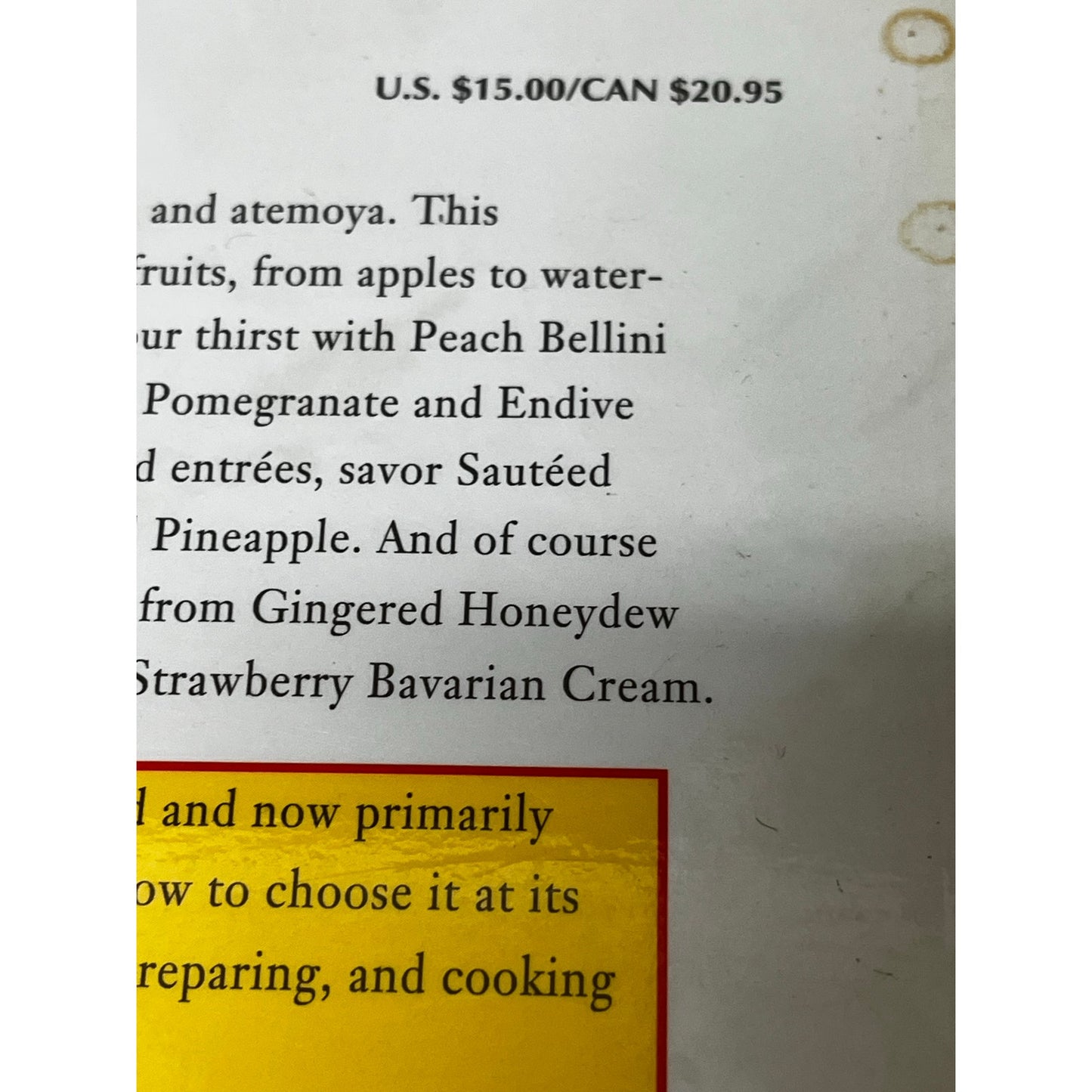 A Feast of Fruits Book