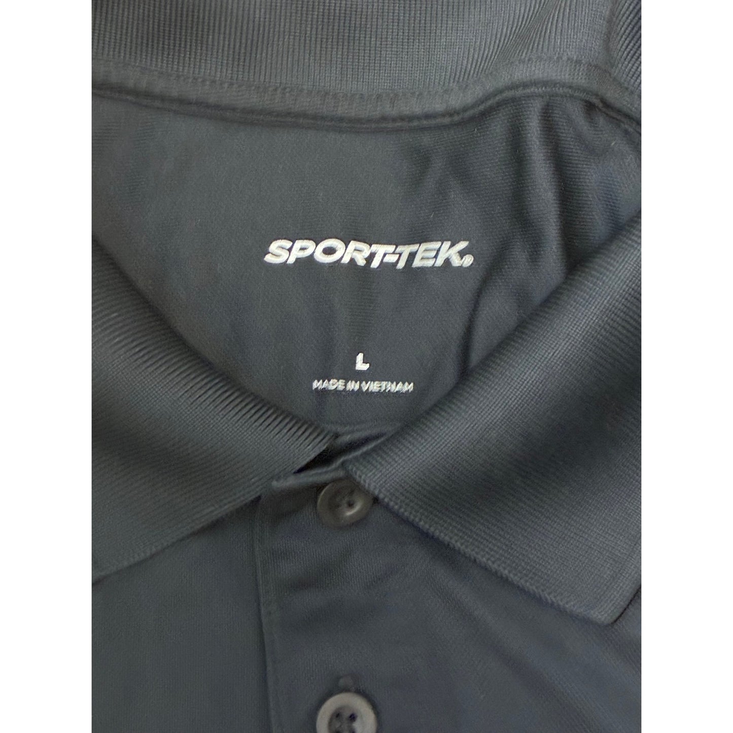 Sport-Tek C4 Men’s Collar Black Shirt Size Large
