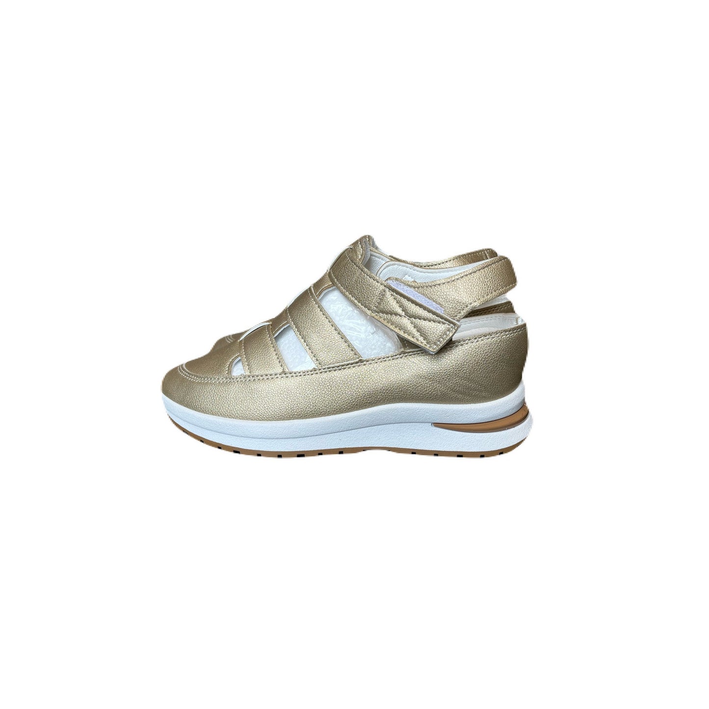 Women’s Gold Sneakers/Shoes Size 8.5 Brand New No Box