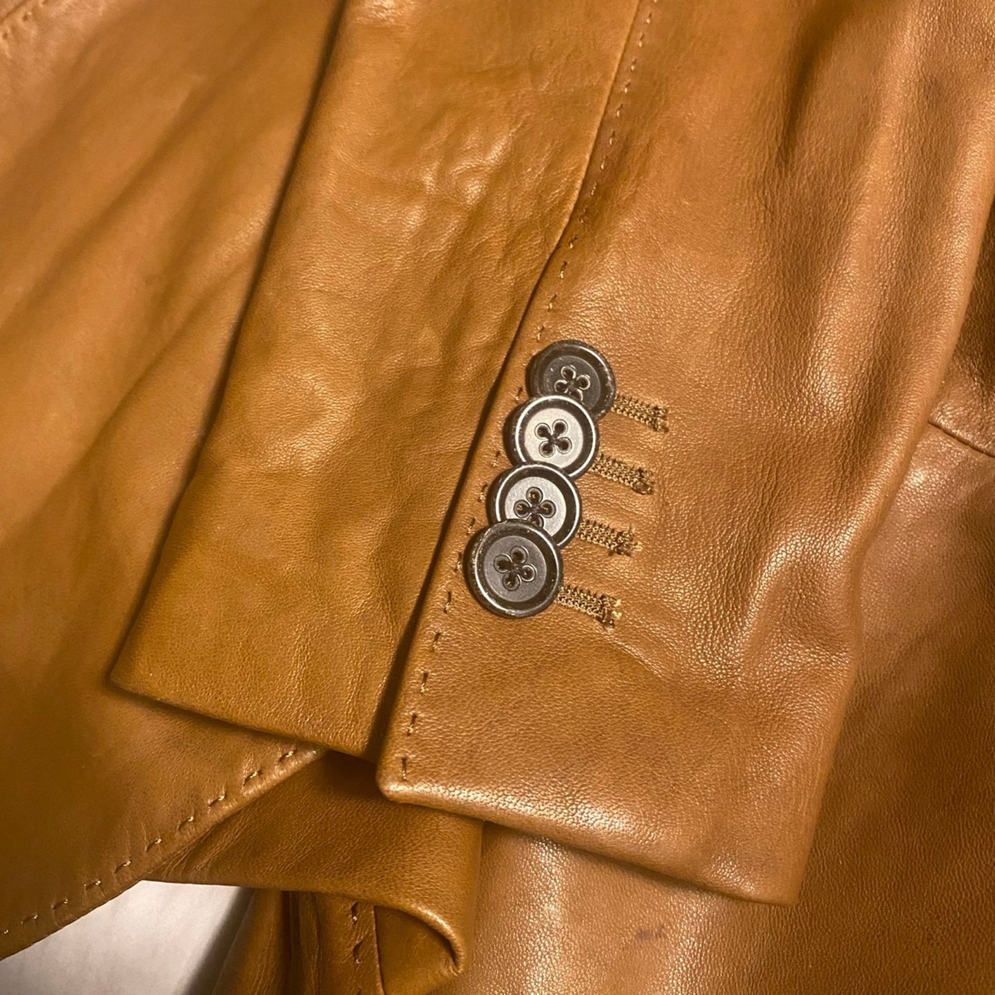 Banana republic, leather jacket medium