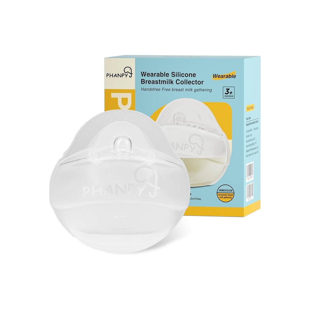 Phanpy Wearable Breast Milk Collector