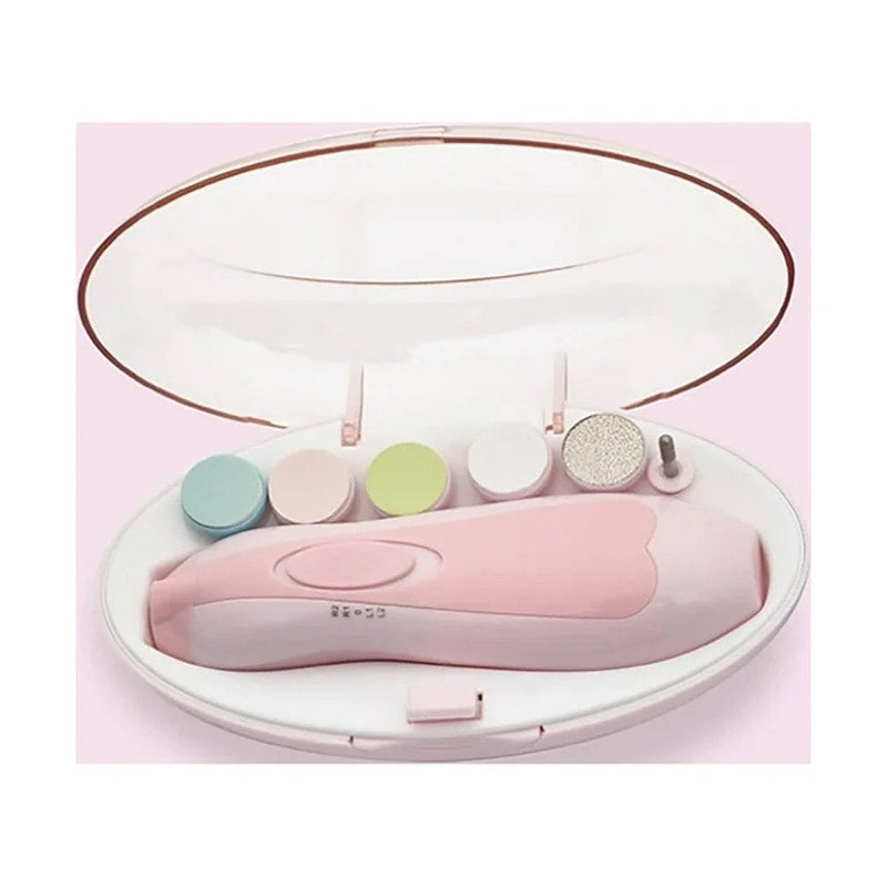 BKBP Electric Baby Nail Polisher Electric Sharpener Newborn Children's Clippers Manicure Tools