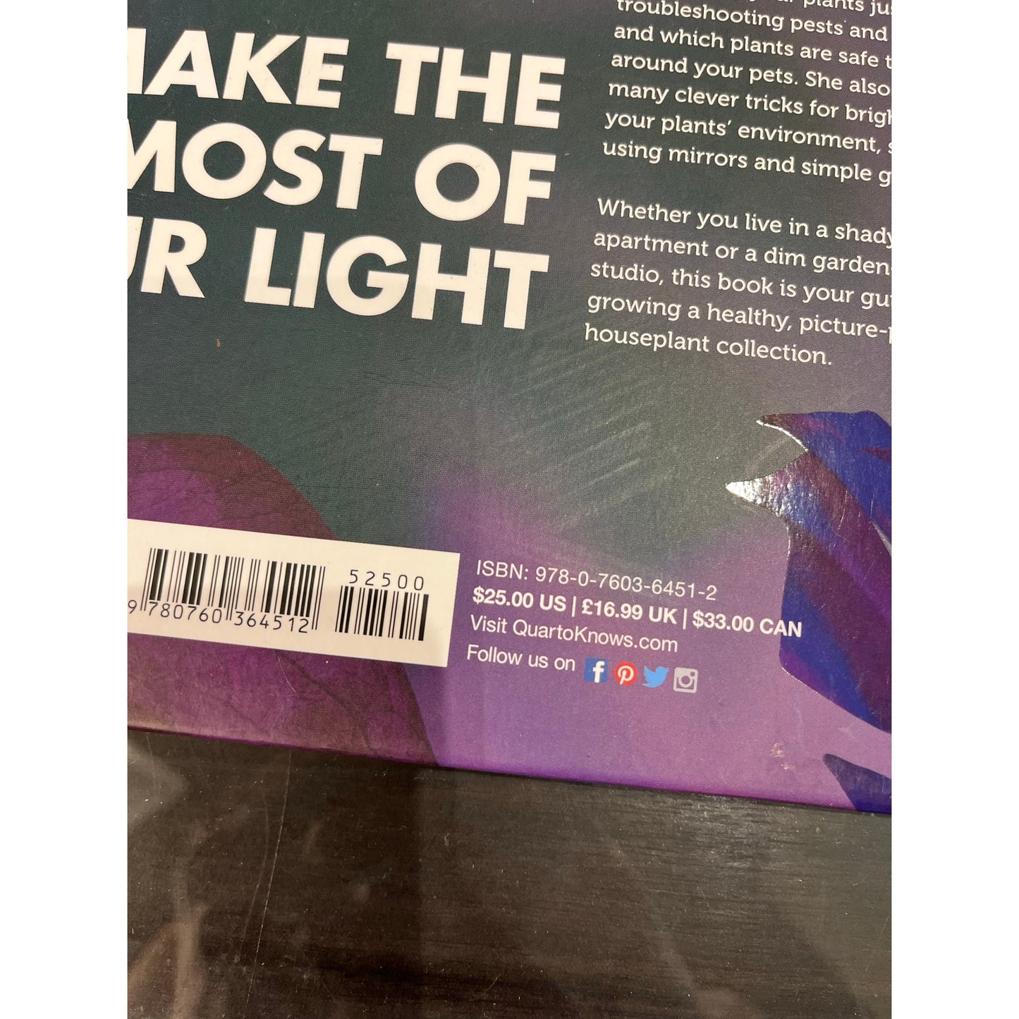 Grow In The Dark Hard Cover  Book