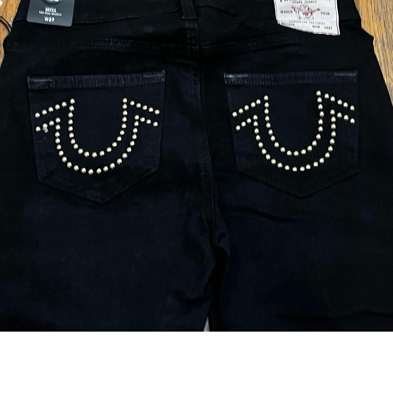 True Religion All Black Women’s Pants Size 27