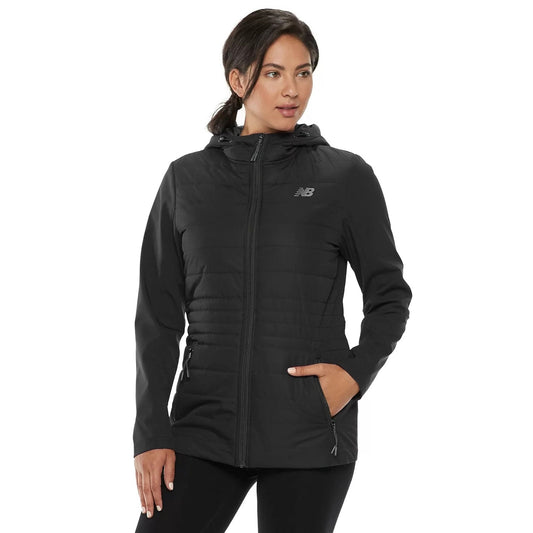 new balance womens puffer jacket Black XL