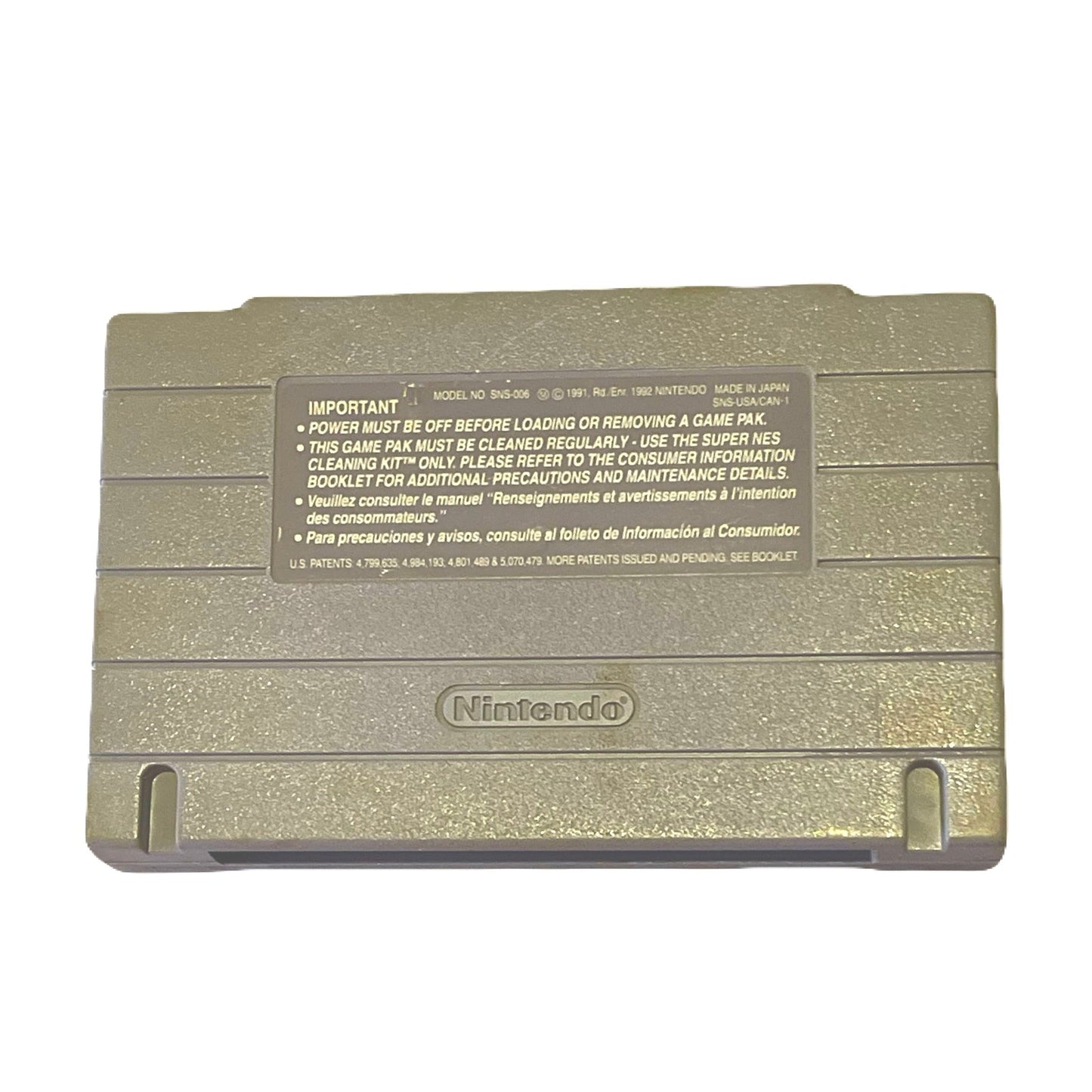 Super Nintendo Tiny Toon Buster Busts Loose