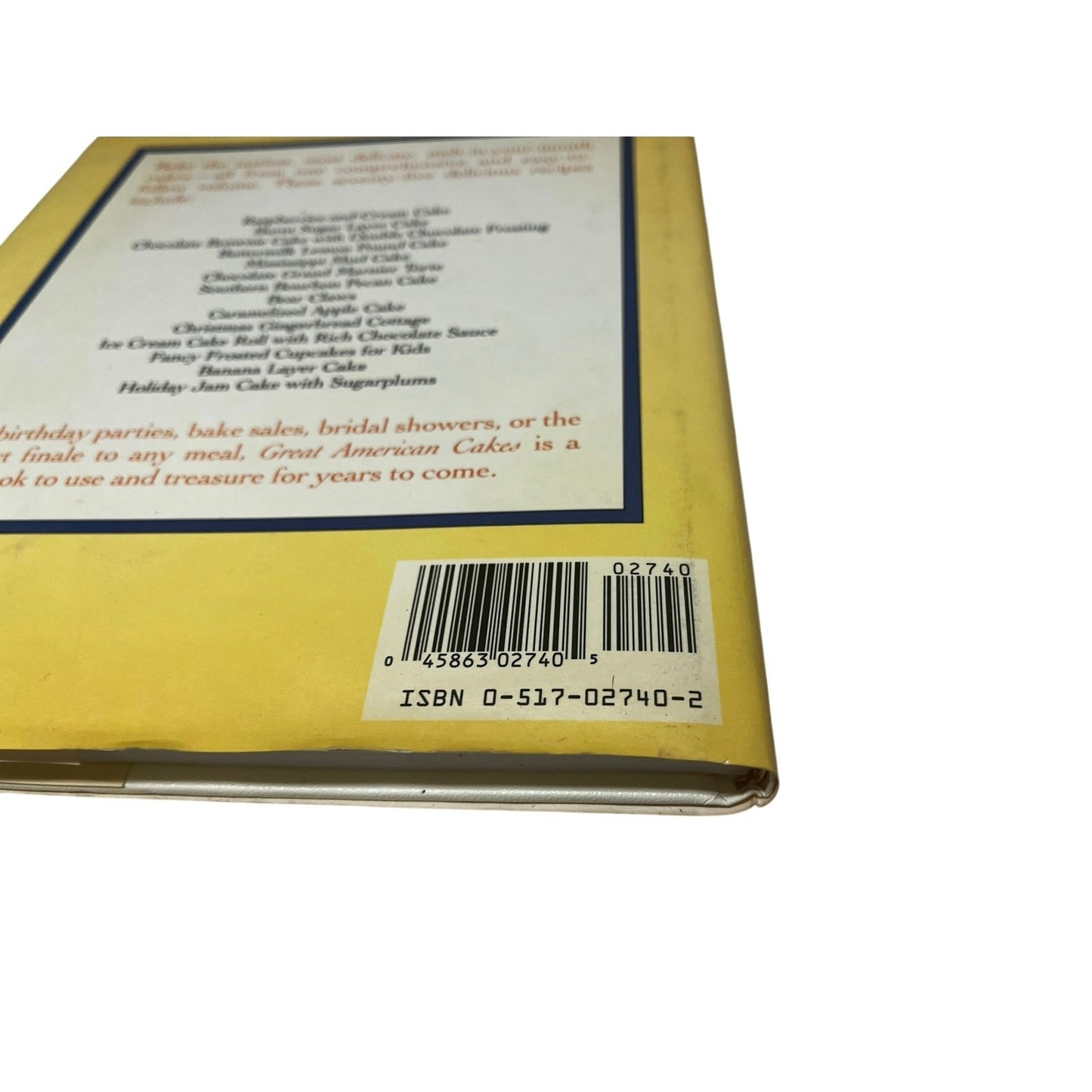 Vintage American Cake Cookbook: 1987 Holiday & Cheesecake Recipes