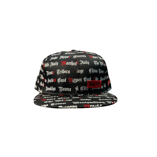 New Era  New York Boroughs - Women's Black Fitted Baseball Cap 7 5/8 Black
