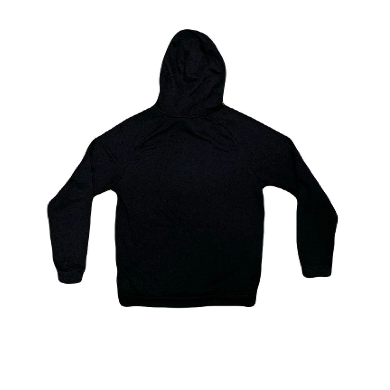 Nike Black Hoodie With White Nike Check Size Medium