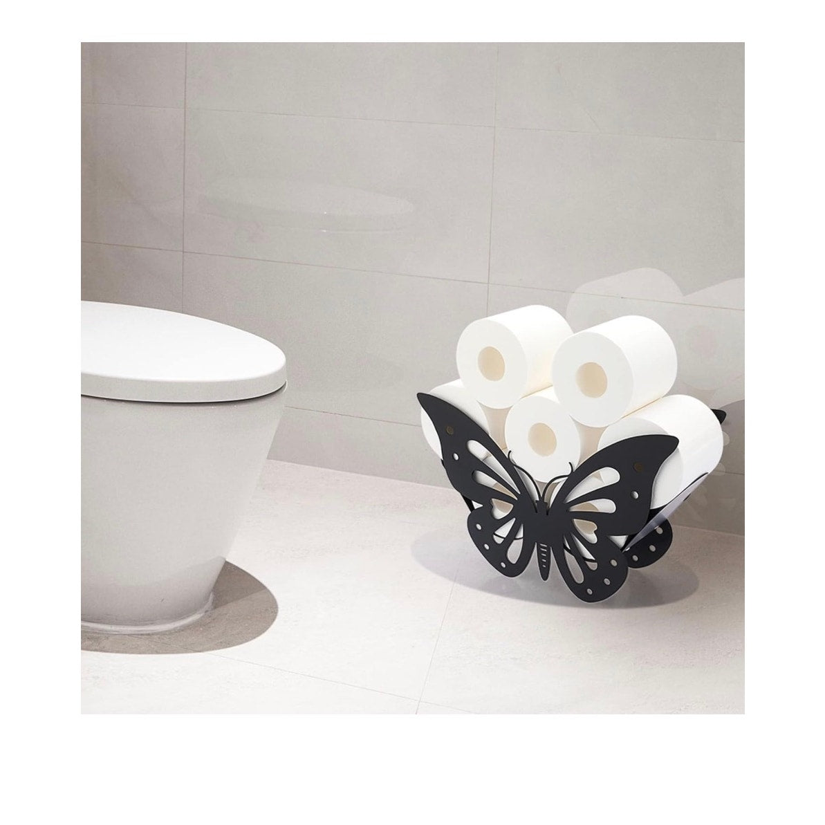 Sumnacon Toilet Paper Holder Metal Toilet Papers Storage