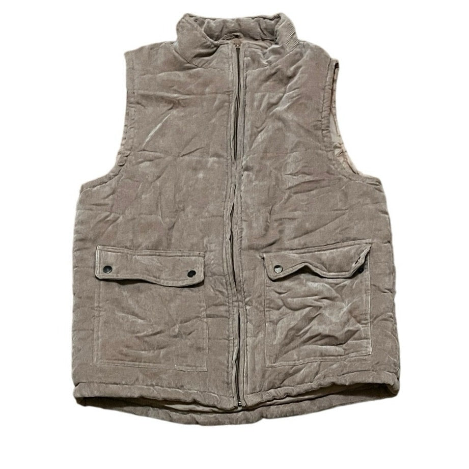 Wether Wear Tan Men’s Vest Size Large