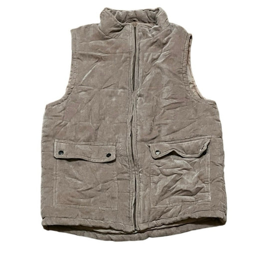 Wether Wear Tan Men’s Vest Size Large