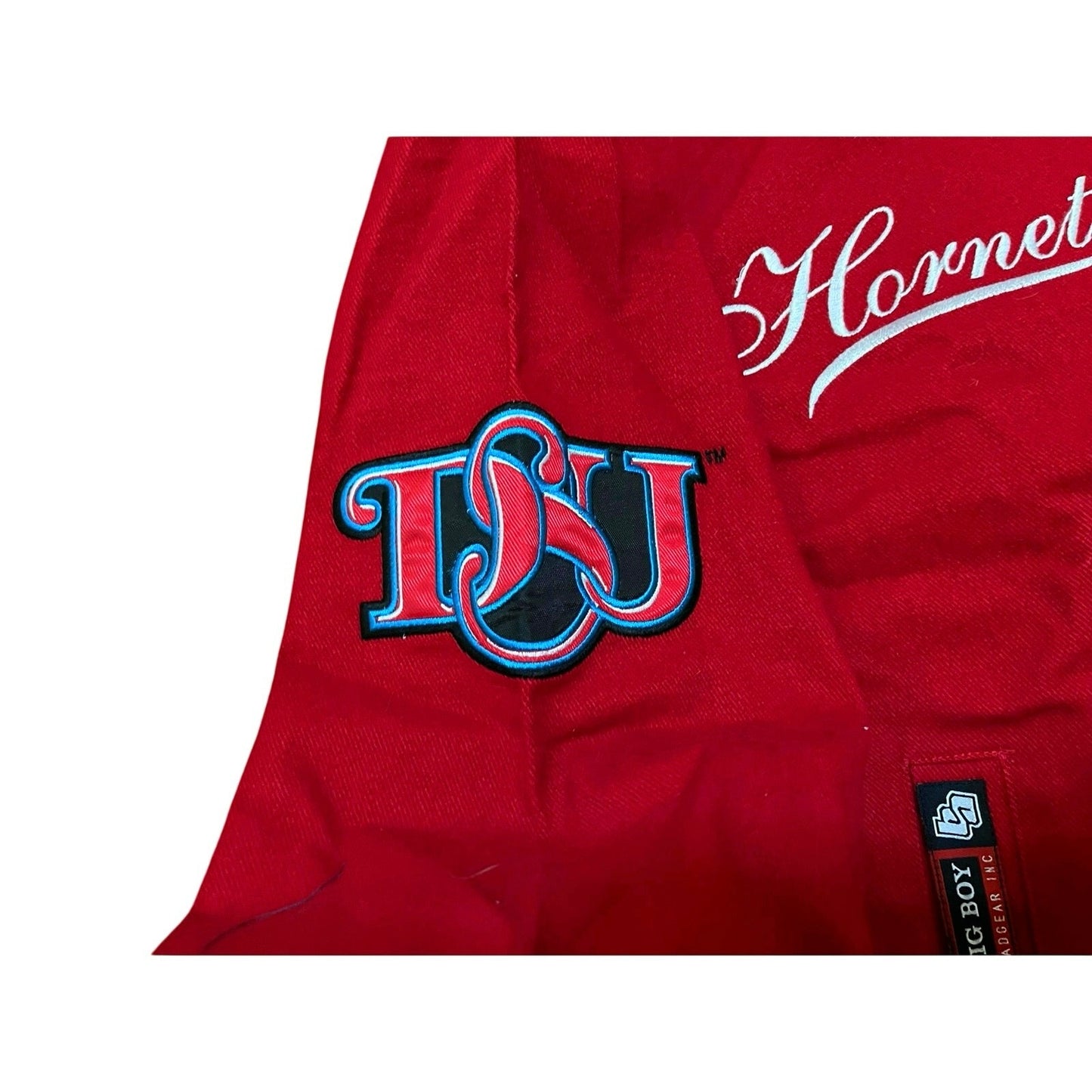 Big Boy HeadGear Red & White Hornets Jacket