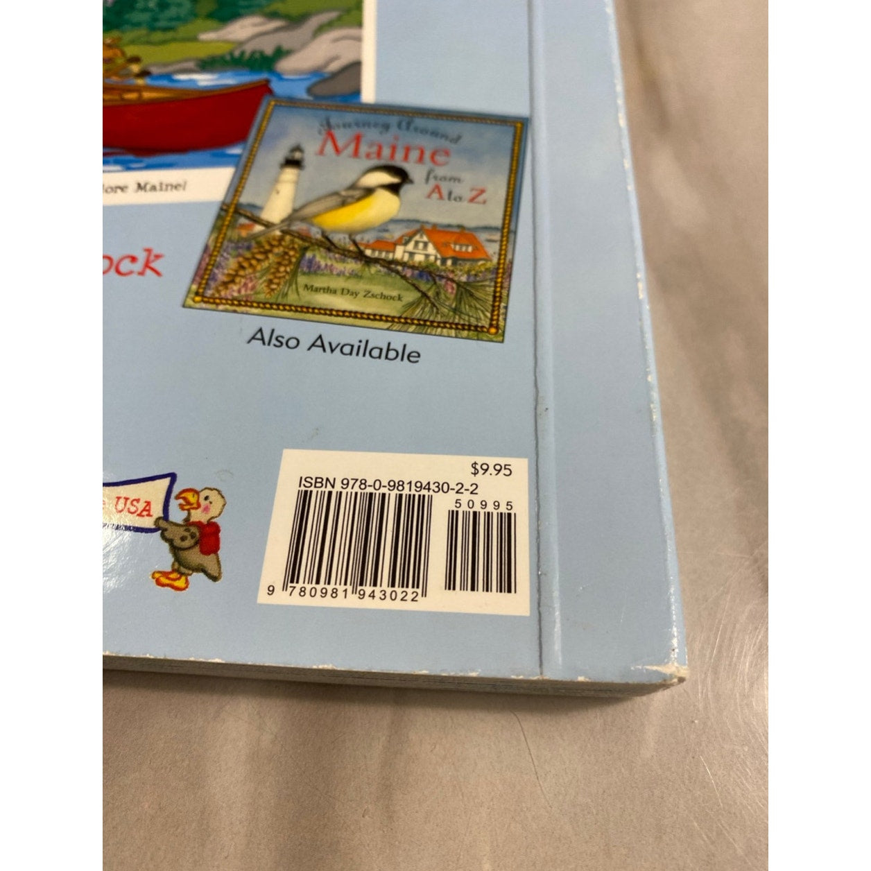 Hello maine Hardcover Book