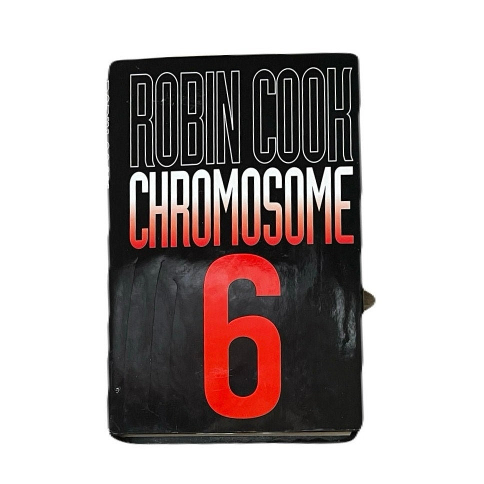 Robin Cook Chromosome 6 Hardcovor Book