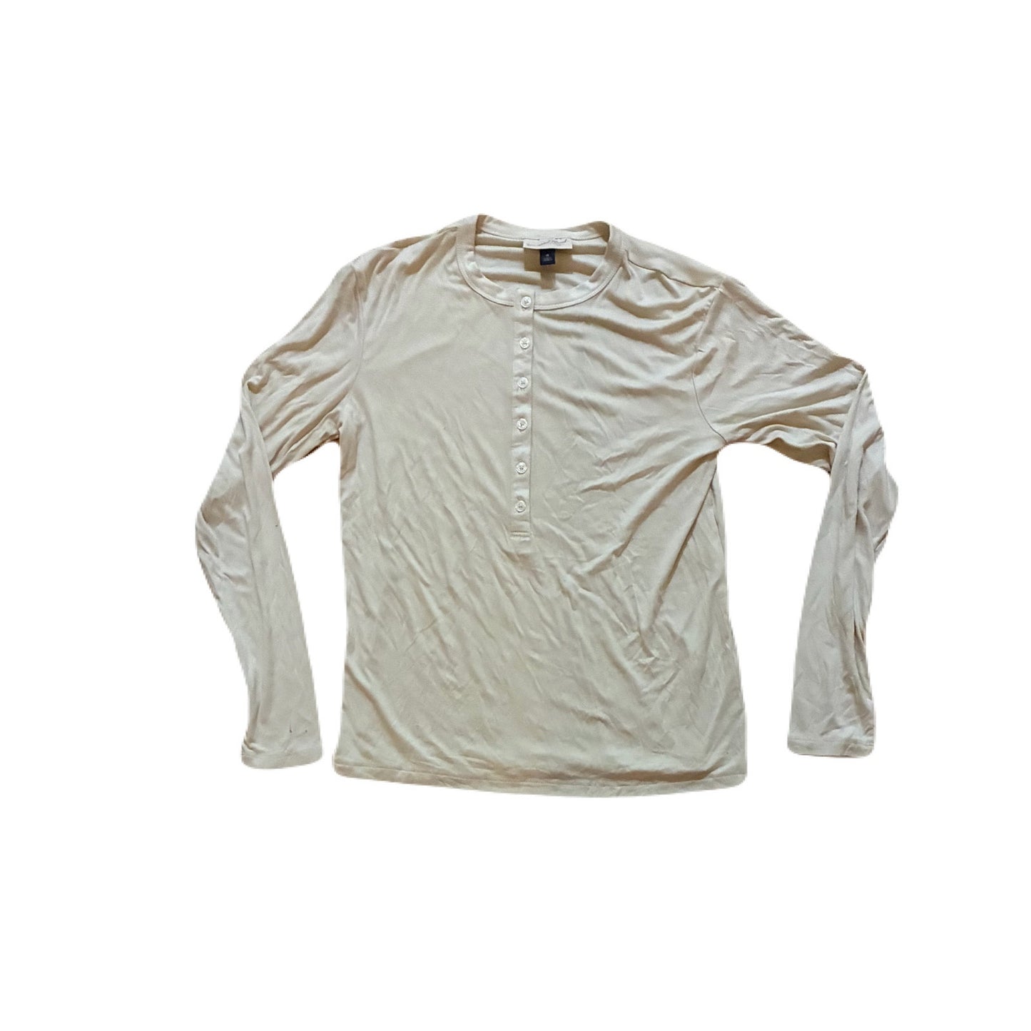 Universal thread Women’s Long Sleeve Top With 6 Buttons On it Size Large