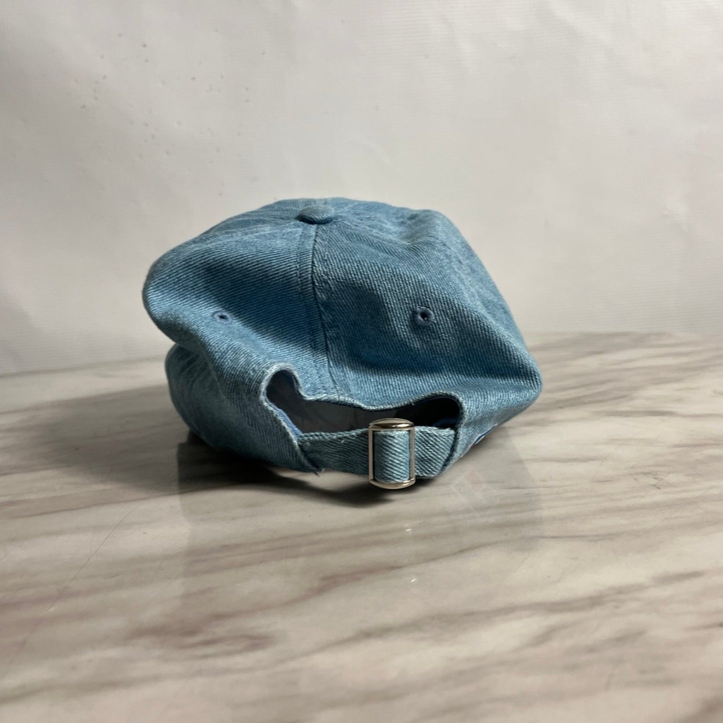 SXM MEDIA Baseball Cap Hat Mens Cotton Demin Blue
