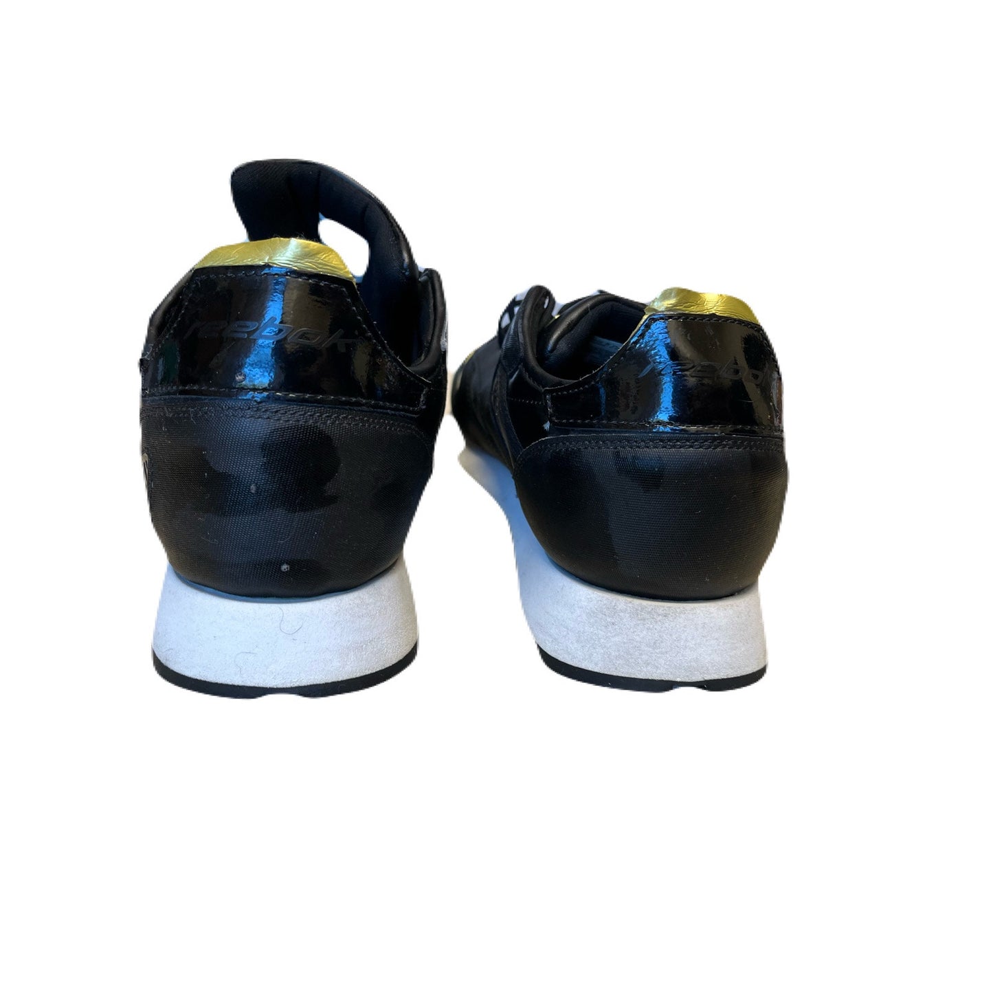 Black Reebox Classic Leather Redux Trainers Size 9.5 FV3203